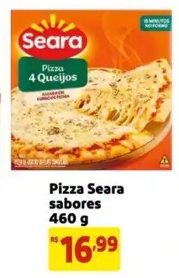 Extra Supermercado Pizza Seara sabores 460 g oferta