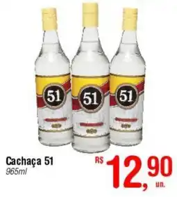 Fort Atacadista Cachaça 51 965ml oferta