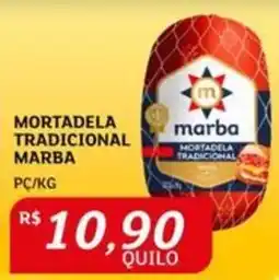 Assaí Atacadista MORTADELA TRADICIONAL MARBA PC/KG oferta