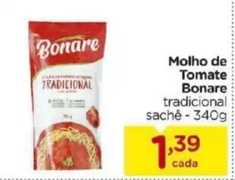 Molho de Tomate Bonare 340g