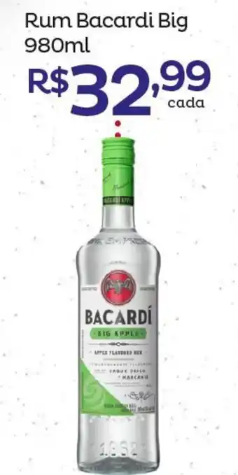 Rum Bacardi Big 980ml