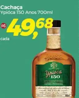 Frangolândia Cachaça Ypióca 150 Anos 700ml oferta