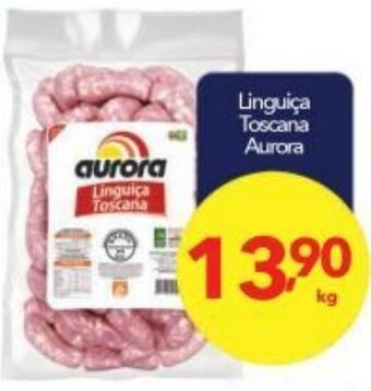 Lopes Supermercados Linguica Toscana Aurora 1kg oferta