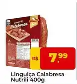Tonin Superatacado Nutrili - linguiça calabresa oferta
