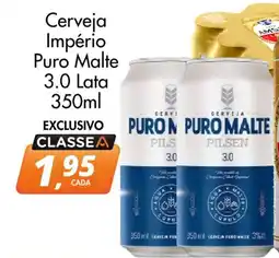 Delta Supermercados Cerveja Império Puro Malte 3.0 Lata 350ml oferta