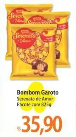 Atacadão Bombom Garoto Serenata de Amor Pacote com 825g oferta