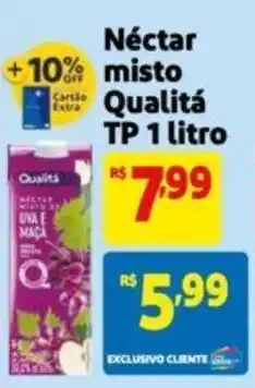 Extra Supermercado Néctar misto Qualitá TP 1 litro oferta