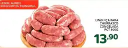 Supermercados Guanabara LINGUIÇA PARA CHURRASCO CONGELADA PCT 800G oferta