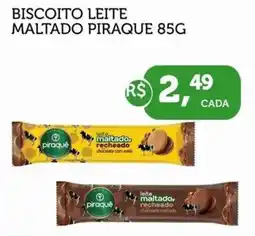 CenterBox BISCOITO LEITE MALTADO PIRAQUE 85G oferta