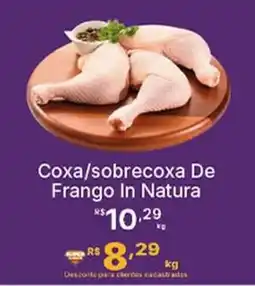 Super Lagoa Coxa/sobrecoxa De Frango In Natura oferta
