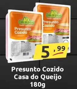 Dubom Supermercados Presunto Cozido Casa do Queijo 180g oferta