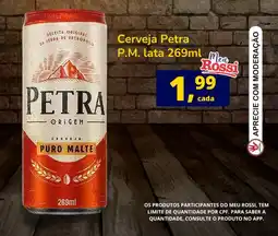 Rossi Supermercado Cerveja Petra P.M. lata 269ml Men oferta