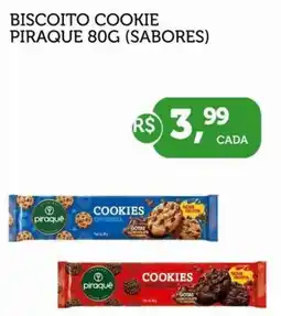 BISCOITO COOKIE PIRAQUE 80G (SABORES)