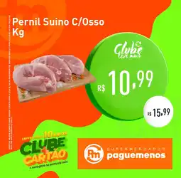 Pernil Suino C/Osso Kg