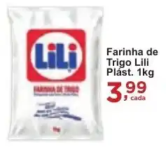 Farinha de Trigo Lili Plást. 1kg
