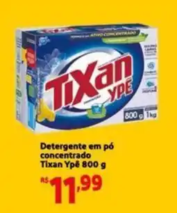 Extra Supermercado Detergente em pó concentrado Tixan Ype 800 g oferta