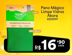 Pano Mágico Limpa Vidros Ákora