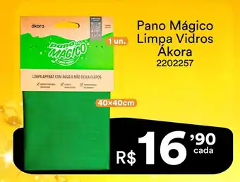 Multicoisas Pano Mágico Limpa Vidros Ákora oferta