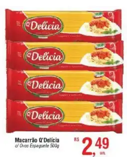 Fort Atacadista Macarrão Q'Delícia oferta
