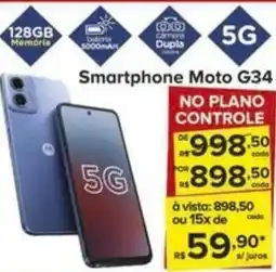 Carrefour Smartphone Moto G34 oferta