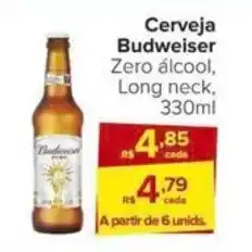 Carrefour Cerveja Budweiser oferta