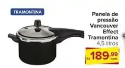 Carrefour Panela de pressão Vancouver Effect Tramontina oferta