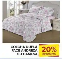 Carrefour Colcha dupla face andreza ou camesa oferta