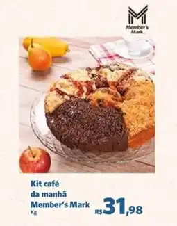 Sam's Club Kit café da manhã Member's Mark oferta