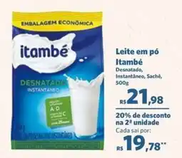 Sam's Club Leite em pó Itambé oferta