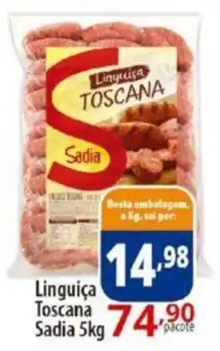Akki Atacadista Linguiça Toscana Sadia oferta