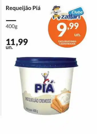 Zaffari Requeijão Piá 400g oferta