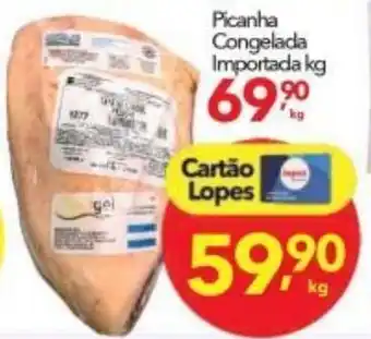 Lopes Supermercados Picanha Congelada Importada 1kg oferta