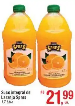Suco integral de Laranja Spres