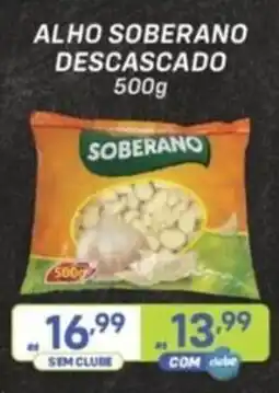 Alho soberano descascado