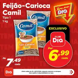 Dia Feijão-Carioca Camil oferta