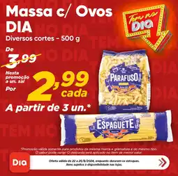 Dia Massa c/ Ovos DIA oferta