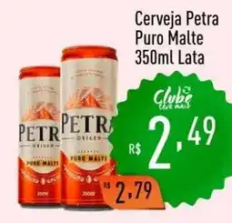 Supermercados Pague Menos Cerveja Petra Puro Malte Lata oferta