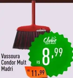 Supermercados Pague Menos Vassoura Condor Mult Madri oferta
