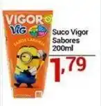 X Supermercados Suco Vigor Sabores oferta