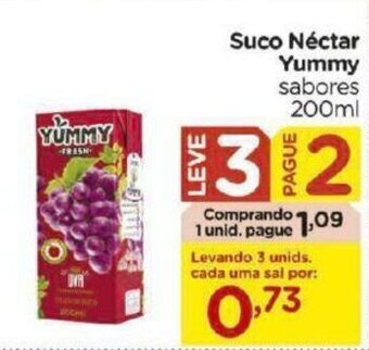 Carrefour Bairro Suco Nectar Yummy 200ml oferta
