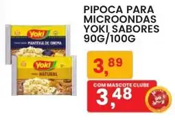 Federzoni Supermercados Pipoca para microondas yoki sabores oferta