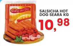 Federzoni Supermercados Salsicha hot dog Seara oferta