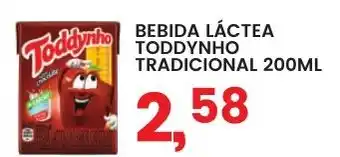 Federzoni Supermercados Bebida láctea toddynho tradicional oferta