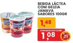 Federzoni Supermercados Bebida láctea com geleia jamava sabores oferta