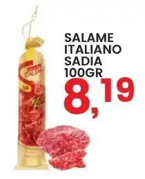 Federzoni Supermercados Salame italiano sadia oferta