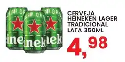 Federzoni Supermercados Cerveja heineken lager tradicional lata oferta