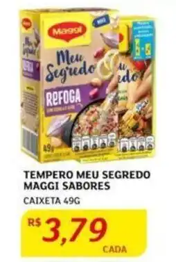 Assaí Atacadista Tempero meu segredo maggi sabores oferta
