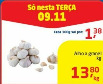 Tenda Atacado Alho a granel kg oferta