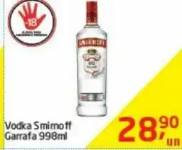 Tenda Atacado Vodka smirnoff red 998 ml oferta