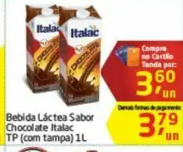Tenda Atacado Achocolatado italac 1 l oferta